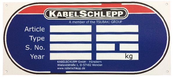 Service and spare parts Service Nameplate